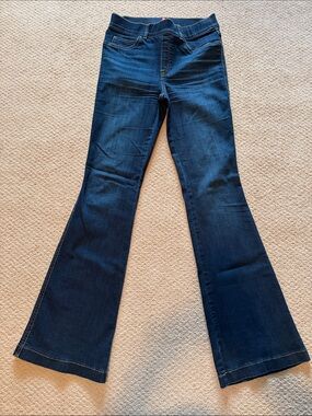 SPANX Dark Blue Flare Jeans